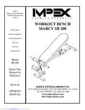 Impex SB 208 Owner's Manual