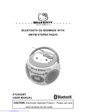 Hello Kitty KT2029BT User Manual