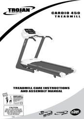 Goldʼs gym 2025 450 treadmill manual