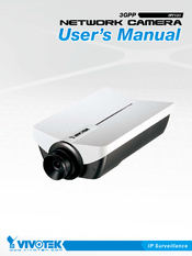 Vivotek 3GPP IP7131 User Manual