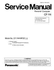 Panasonic CF-Y4 - Batt For Service Manual