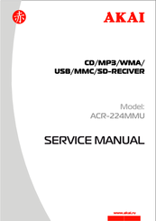 Akai ACR-224MMU Service Manual