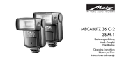 Metz MECABLITZ 36 M-1 Operating Instructions Manual