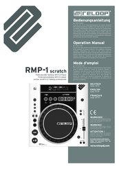 Reloop RMP-1 scratch Operation Manual