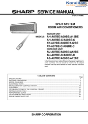 Sharp AY-A12BE Service Manual