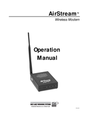 Rice Lake AirStream Operation Manual