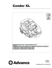 Advance acoustic Condor XL 56111036 Instructions For Use Manual