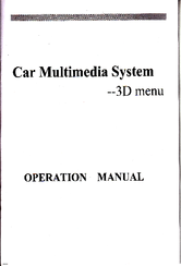 Chinavision CVVE-C184 Operation Manual
