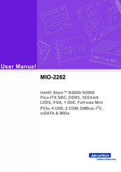 Advantech MIO-2262 User Manual