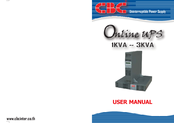 CBC EA 900RT 10KVAS User Manual