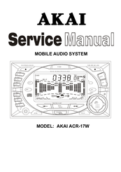 Akai ACR-17W Service Manual