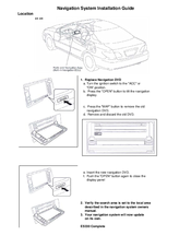 Lexus Navigation System LS430 Installation Manual