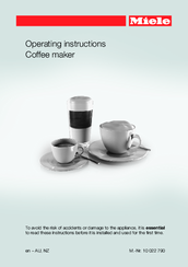 Miele CM 6310 Operating Instructions Manual
