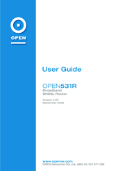 Open 531R User Manual