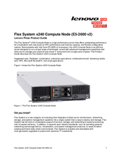 Lenovo Flex System x240 Instruction Manual