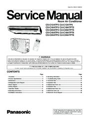 Panasonic CU-C24ATPT6 Service Manual