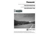 Panasonic CQC5310U - AUTO RADIO/CD DECK Operating Instructions Manual