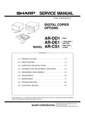 Sharp AR-DE1 Service Manual