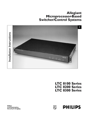 Philips LTC 8100 Series Installation Instructions Manual