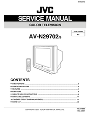 JVC AV-N29702/S Service Manual