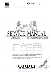 Aiwa XH-N6 Service Manual