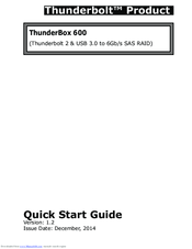 lmp ThunderBox 600 Quick Start Manual