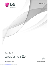 LG Optimus F60 User Manual