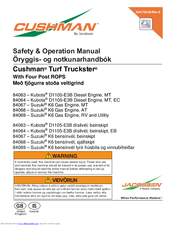 cushman truckster 898634 service manual