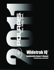 Polaris 2011 FS IQ Widetrak Owner's Manual