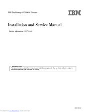 IBM TotalStorage SAN140M Installation And Service Manual