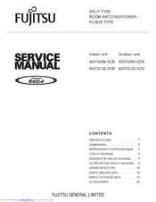 Fujitsu AGYG12LVCB Service Manual