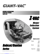 Giant-Vac Z-VAC Operator's Manual