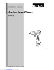 Makita BTW072 Instruction Manual