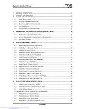 Aristel AV-96 System Installation Manual