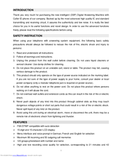 Teldat M12AB Instruction Manual