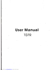 Chinavision T07R User Manual