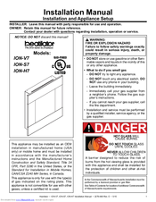 Heatilator ION-H7 Installation Manual