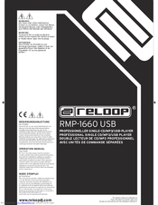 Reloop RMP-1660 b Operation Manual