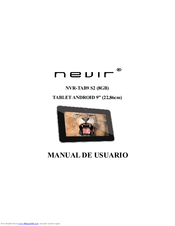 Nevir NVR-TAB8 S2 User Manual