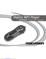 Macvision MA823T Operation Manual