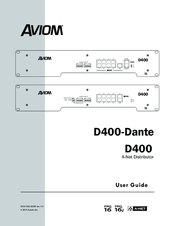 Aviom D400-Dante User Manual