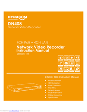 Dynacom DN408 Instruction Manual