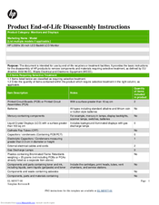 HP L200hx Disassembly Instructions Manual