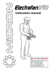 Micron Electrafan 240 Instruction Manual
