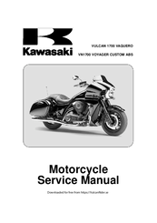 hardware Teenageår Utålelig Kawasaki Vulcan 1700 Vaquero Manuals | ManualsLib