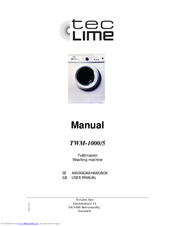 tec lime TWM-1000/5 User Manual