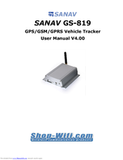 Sanav GS-819 User Manual