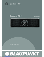 Blaupunkt Casablanca 2012 Operating Instructions Manual