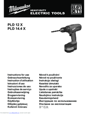 Milwaukee PLD 12 X Instructions For Use Manual