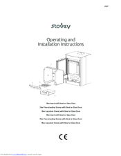 Stovey 5f Operating And Installation Instructions